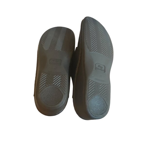 Finn Comfort Aussie Black Leather Clogs Size 40 - Picture 4 of 4